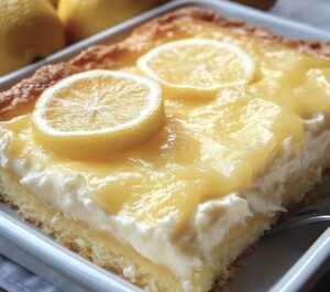 Effortless Lemon Cream Cheese Dump Cake Recipe