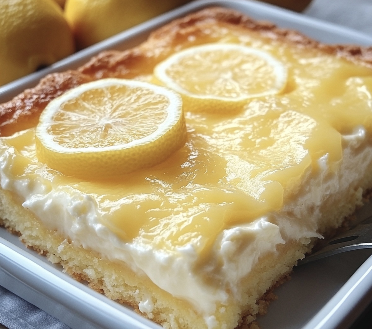 Effortless Lemon Cream Cheese Dump Cake Recipe