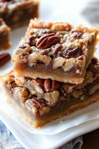 Lazy Pecan Pie Bars Recipe