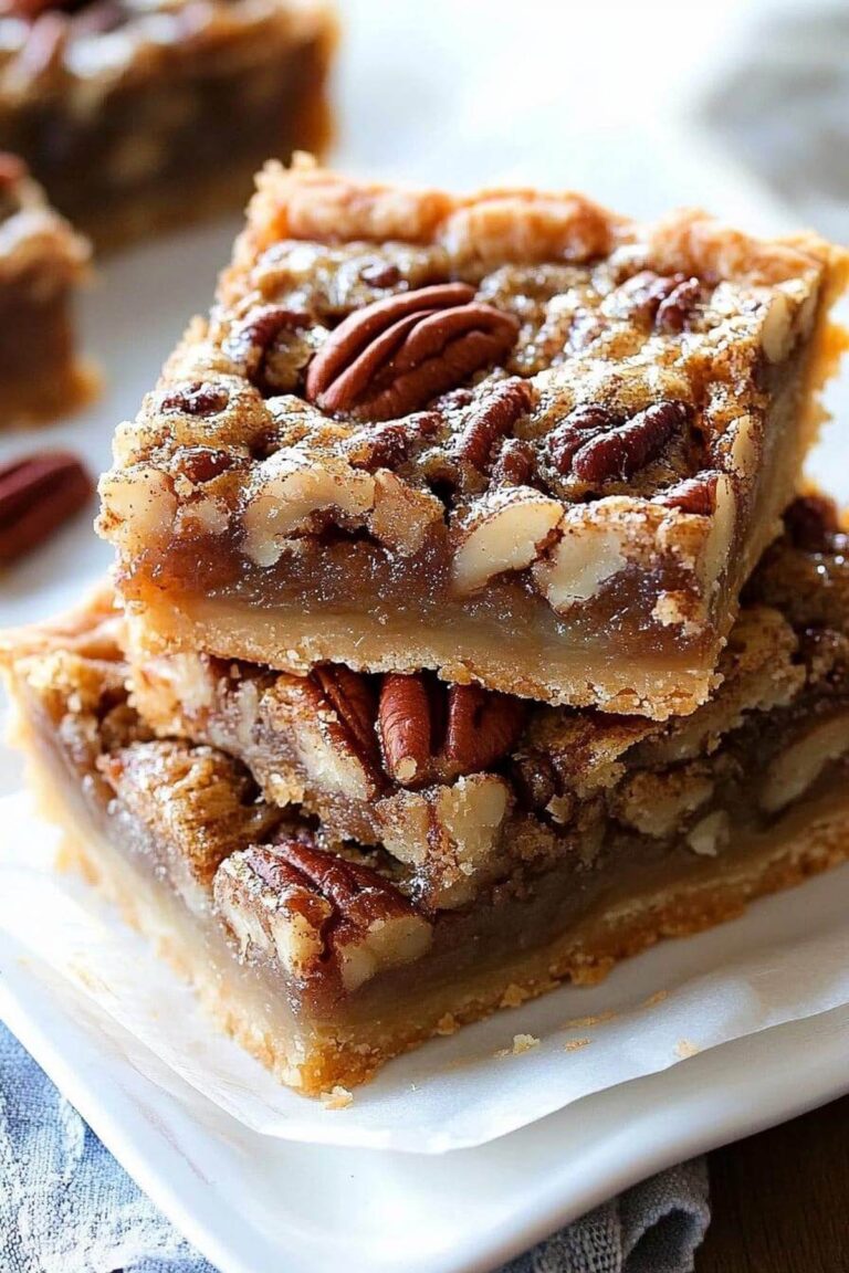 Lazy Pecan Pie Bars Recipe