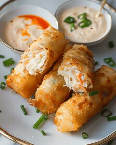 Crab Cake Spring Rolls With Spicy Aioli Recipe