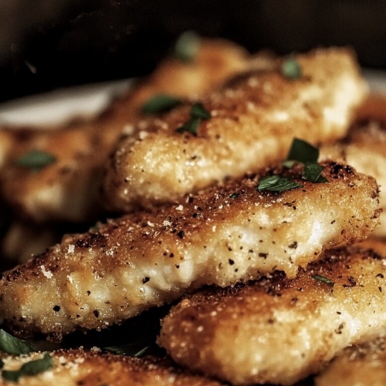 Crispy Low Carb Baked Chicken Tenders Recipe