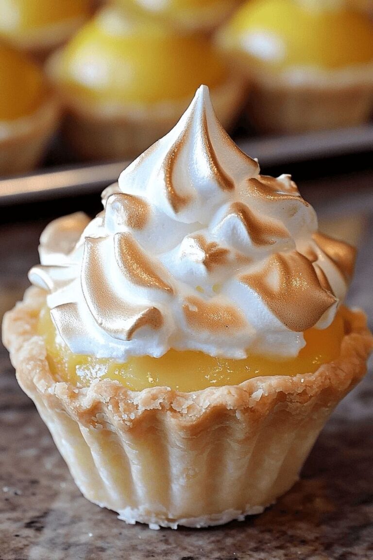 Lemon Meringue Pie Bites Recipe