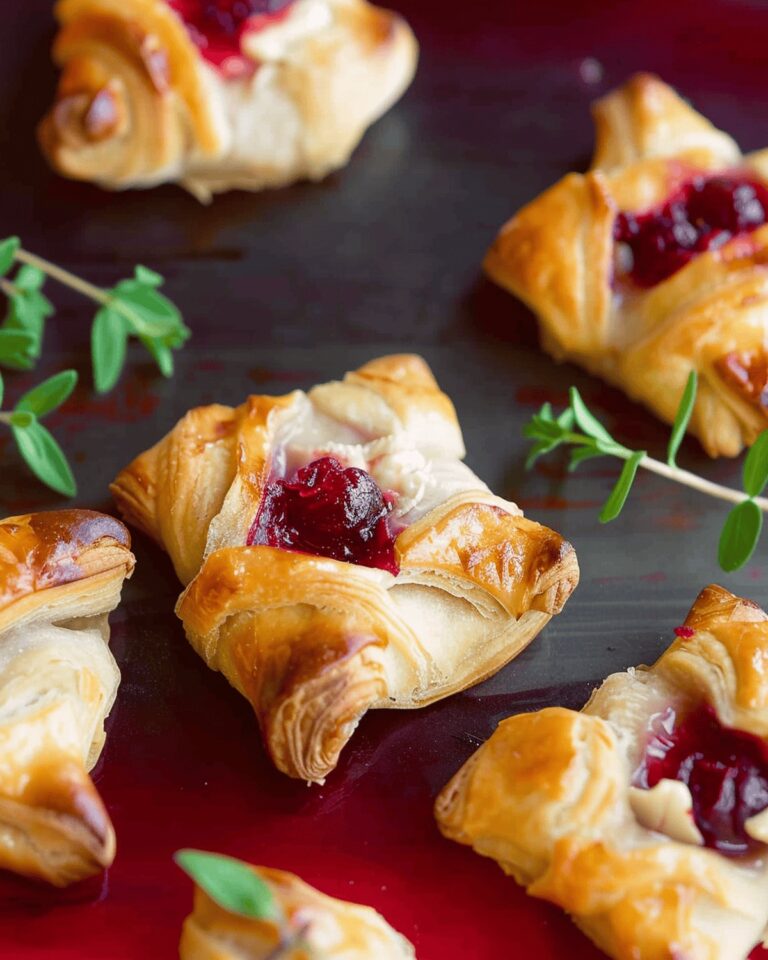Cranberry Brie Bites Recipe