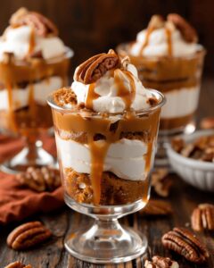 Pumpkin Pecan Delight Trifles Recipe