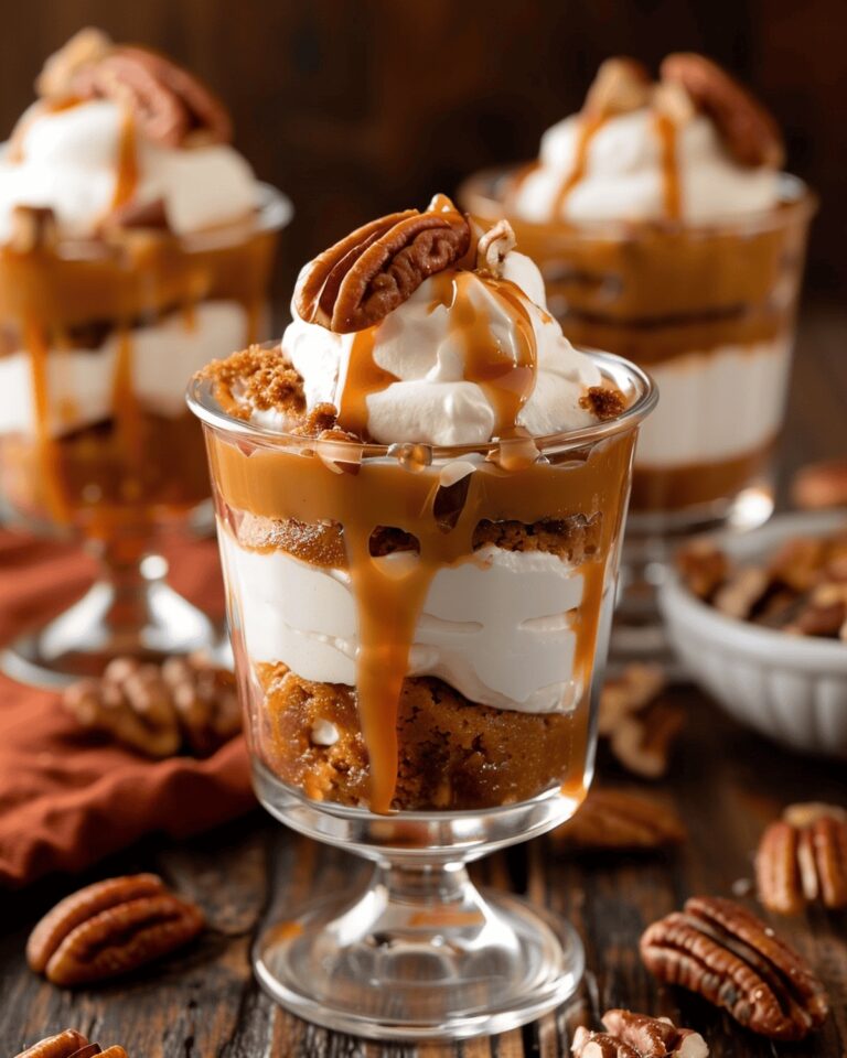 Pumpkin Pecan Delight Trifles Recipe