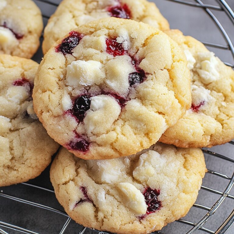 Tangy Cranberry Lemon Cookies Recipe