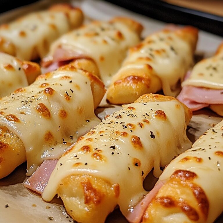 Crispy Baked Ham And Cheese Mozzarella Sticks Recipe