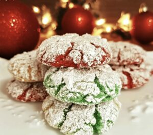 Festive Christmas Crinkle Cookies Recipe