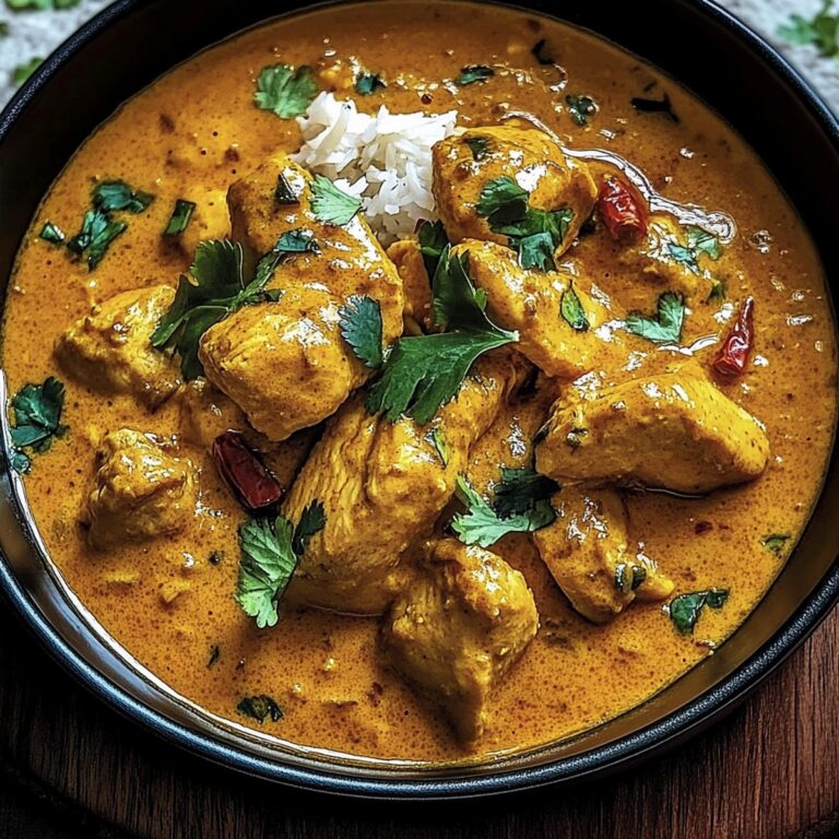 Creamy Indian Coconut Chicken Korma Recipe