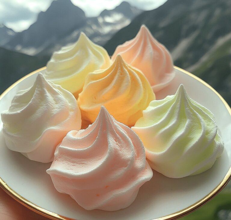 Sweet Jello Meringue Cookies Recipe