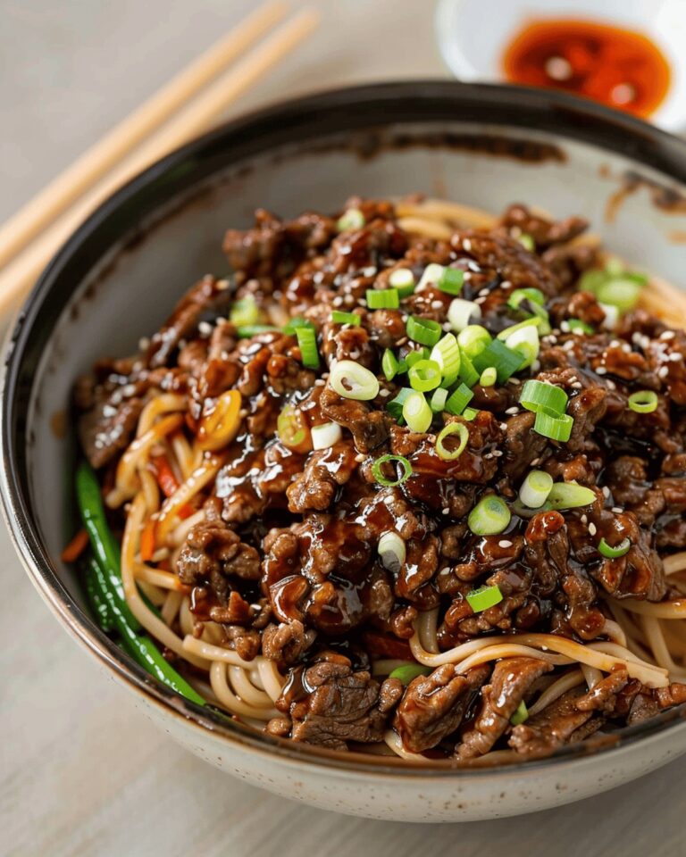 Savory Beef Noodle Stir-Fry Recipe