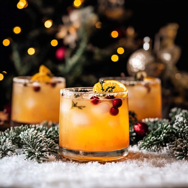 Festive Christmas Citrus Cocktail Recipe