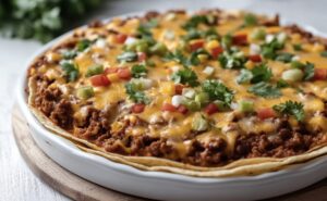 Mouthwatering Taco Casserole With Tortillas Recipe