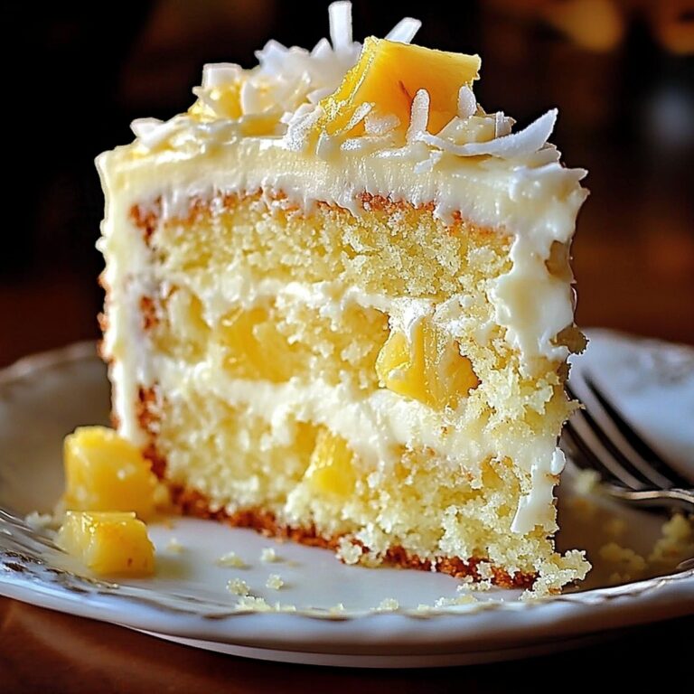 Tropical Pineapple Coconut Dream Cake Recipe