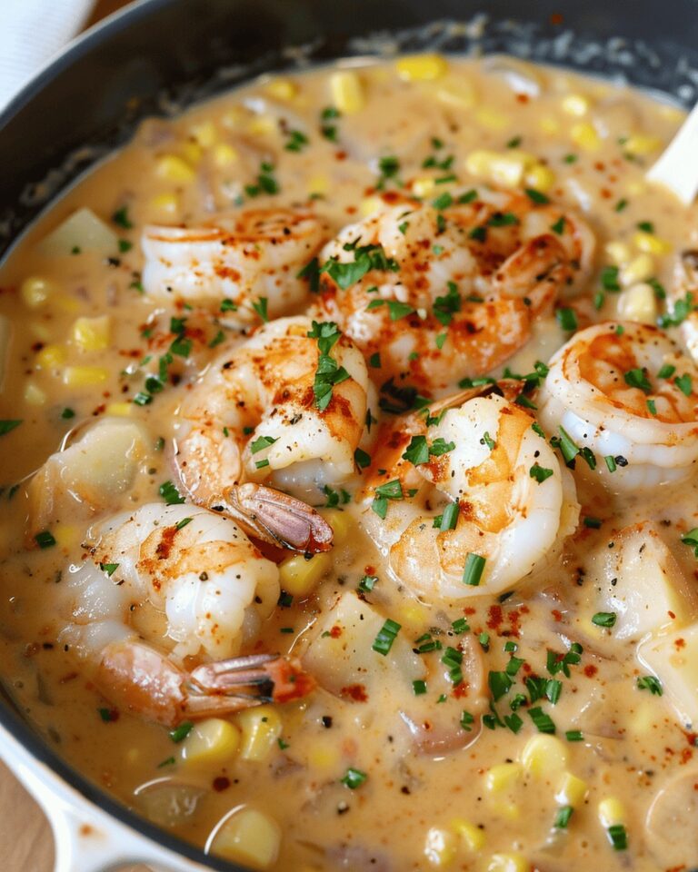 Creamy Corn And Shrimp Delight Recipe