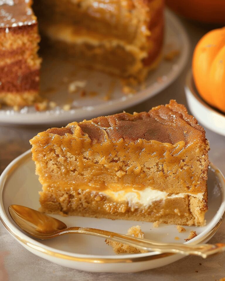 Pumpkin Creamy Layer Cake Recipe