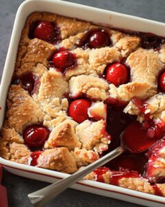Cherry Delight Cobbler Recipe
