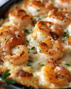 Garlic Shrimp Delight Gratin Recipe