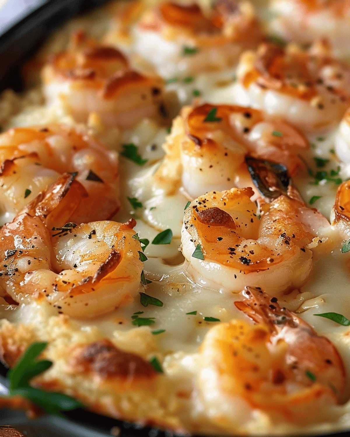 Garlic Shrimp Delight Gratin Recipe