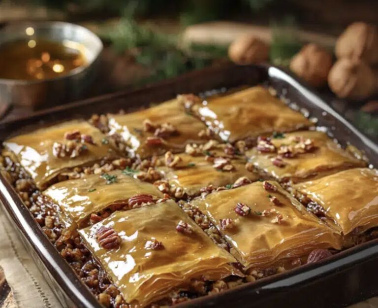 Festive Christmas Baklava Recipe