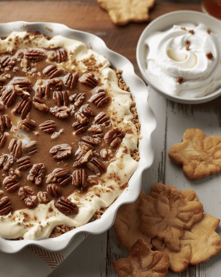 Pecan Pie Dip With Sweet Cinnamon Dippers Recipe