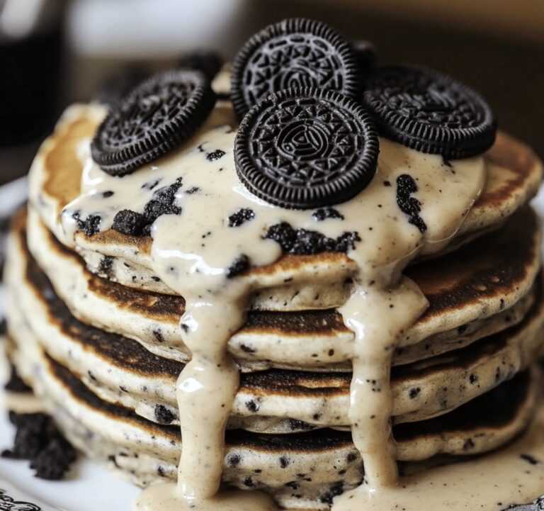 Fluffy Oreo Pancakes Recipe
