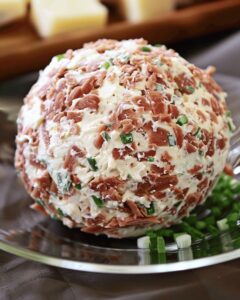 Dried Beef Delight Cheese Sphere Recipe