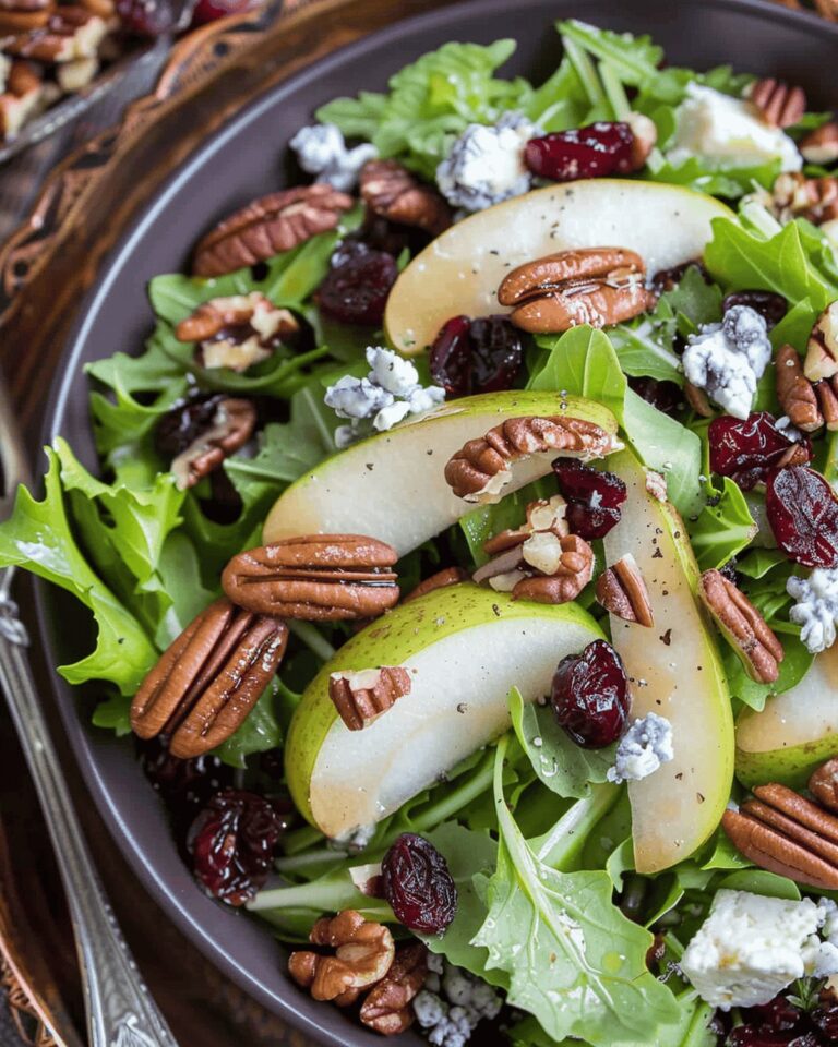Festive Autumn Salad With Tangy Vinaigrette Recipe