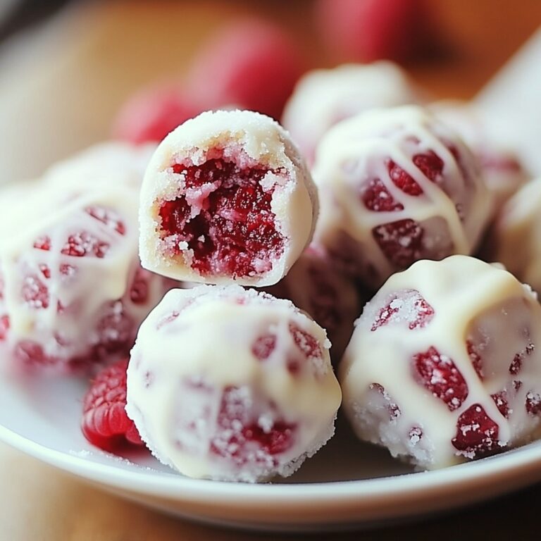 Raspberry Cheesecake Balls Recipe