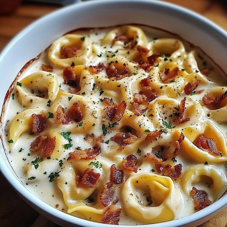 Irresistible Alfredo Tortellini Bake Recipe
