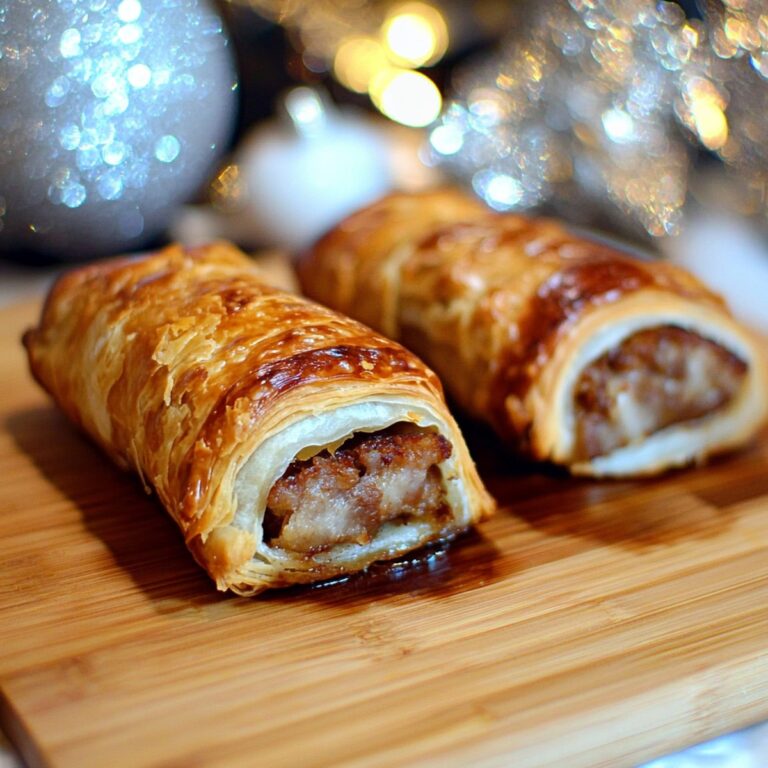 Crispy Christmas Sausage Rolls Recipe