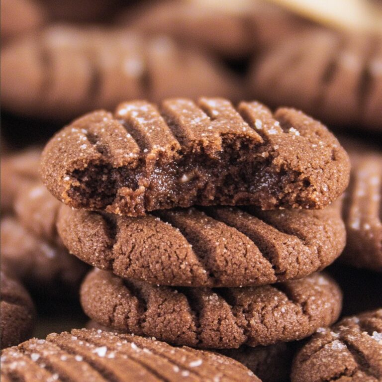 Gooey Chocolate Peanut Butter Cookies Recipe