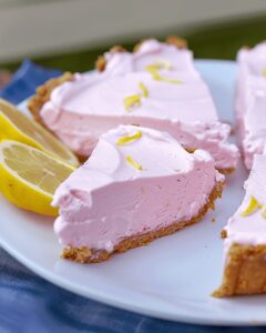 Frozen Pink Lemonade Pie Recipe