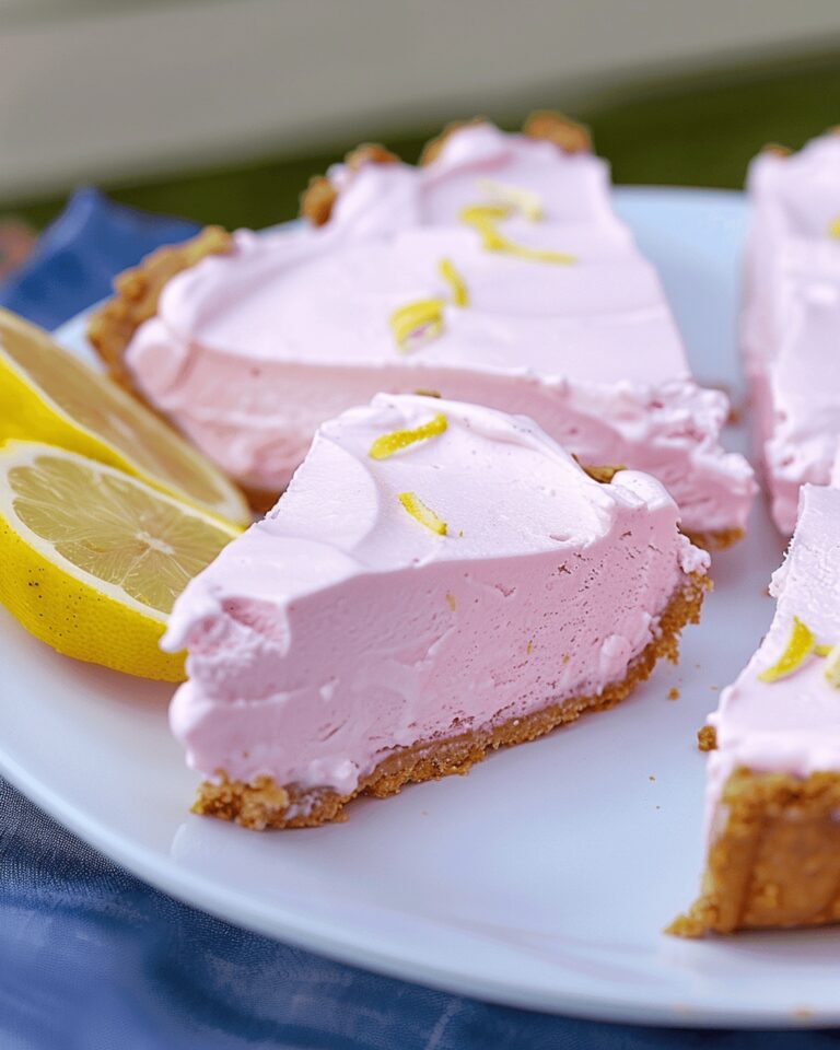 Frozen Pink Lemonade Pie Recipe