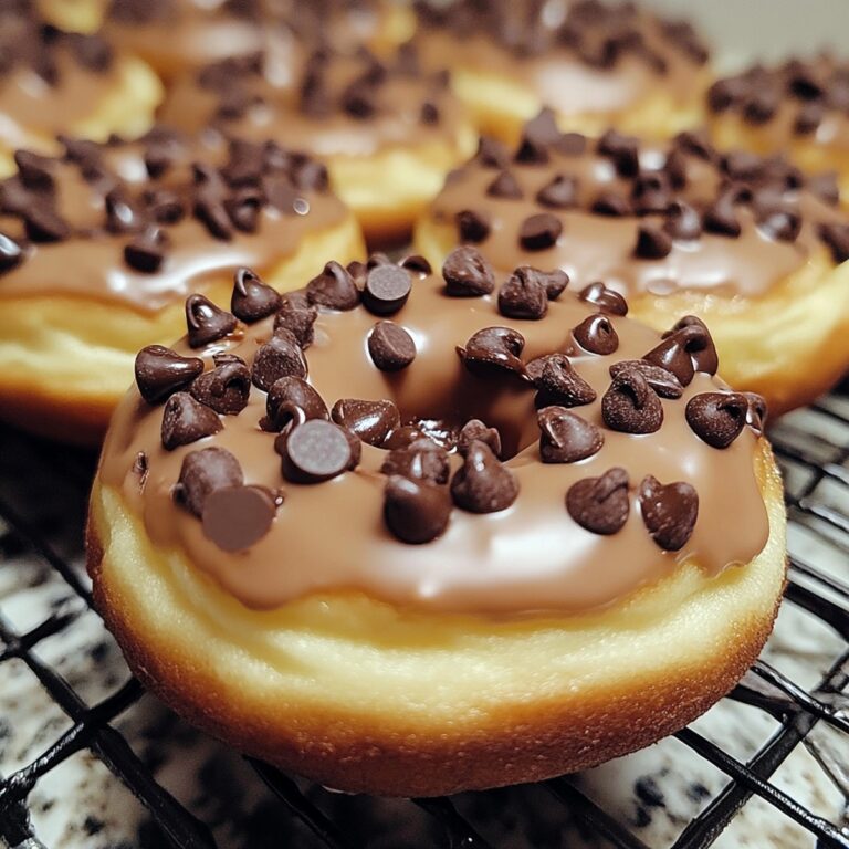Irresistible Baked Chocolate Chip Donuts Recipe