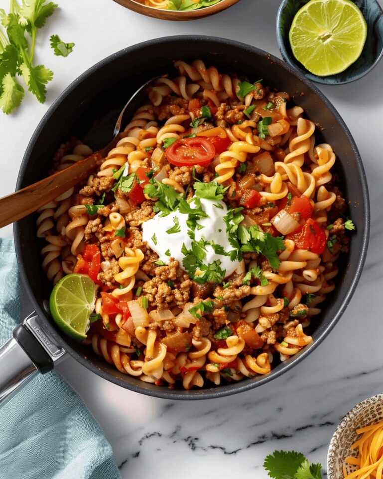 One Pot Taco Pasta Delight Recipe