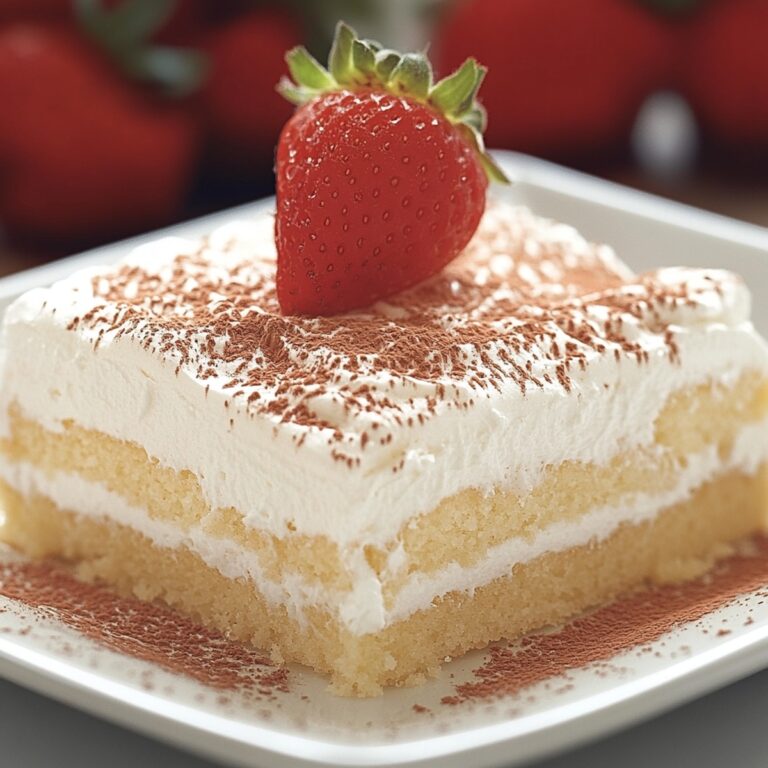 Silky Tres Leches Cake Recipe