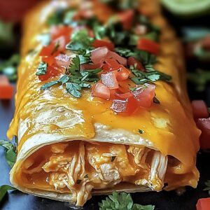 Crispy Chi-Chis Baked Chicken Chimichangas Recipe