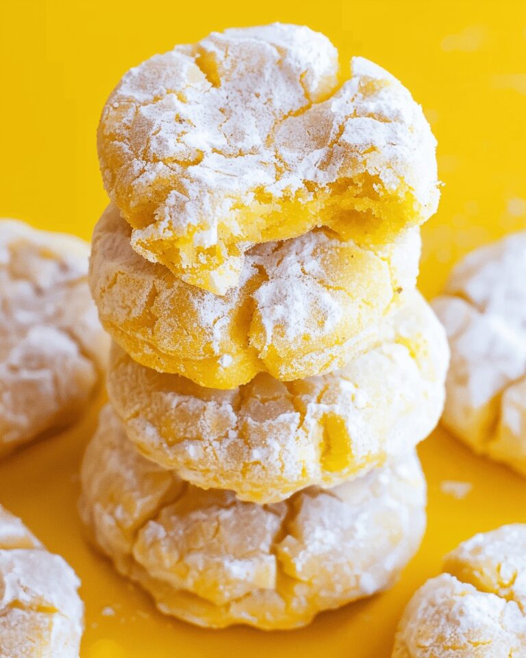 Lemon Pixie Cookies Recipe