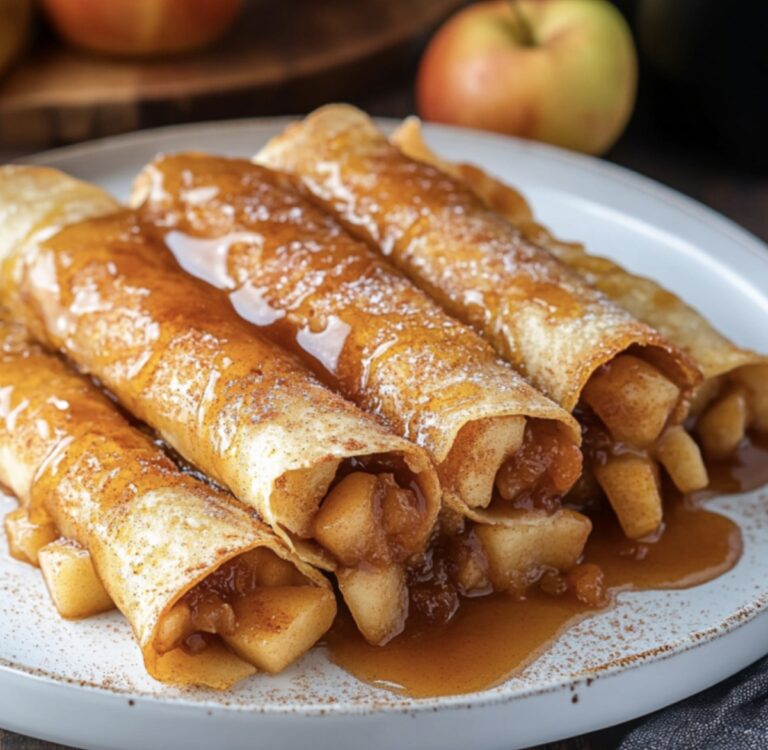 Air Fryer Apple Pie Taquitos Recipe
