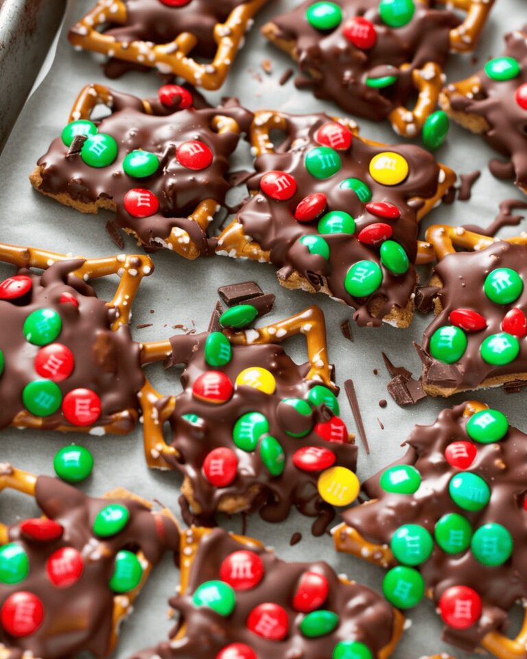 Festive Chocolate Pretzel Treats Recipe