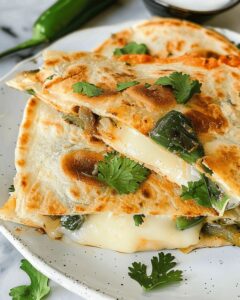 Chile Relleno Quesadilla Recipe