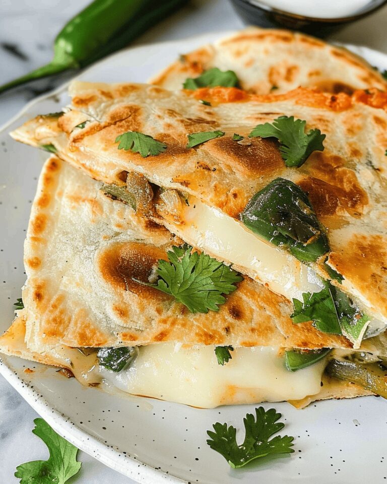 Chile Relleno Quesadilla Recipe