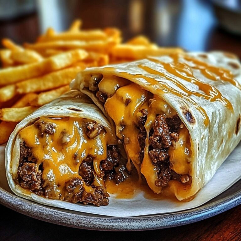 Loaded Beef Burritos With Fries Recipe