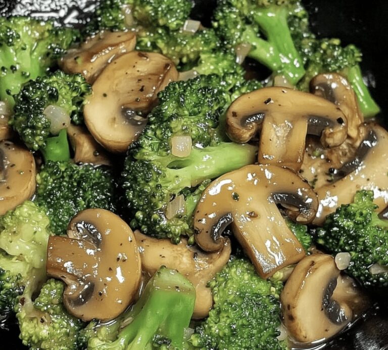 Vibrant Broccoli And Mushroom Stir Fry Recipe