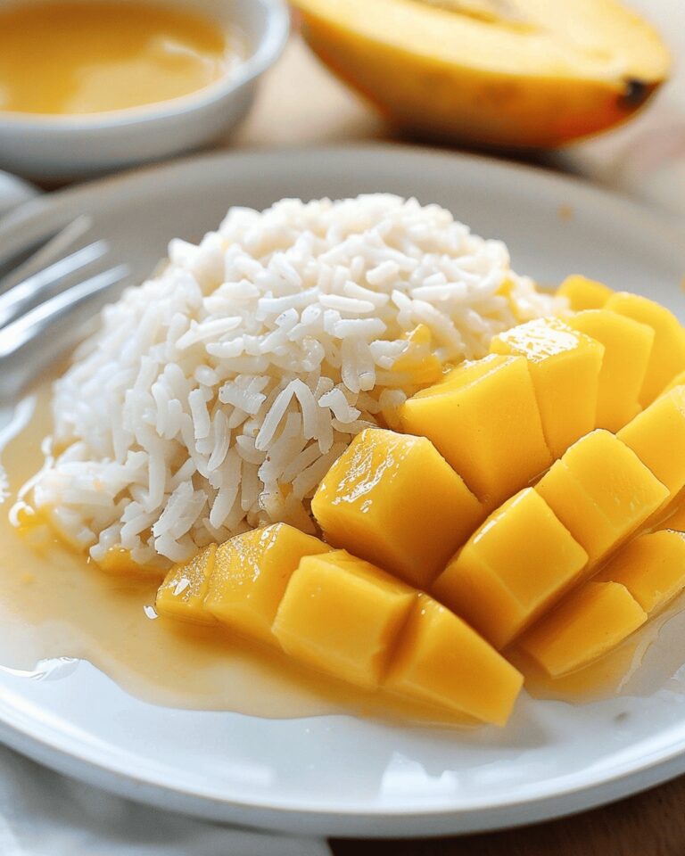 Thai Mango Sticky Rice Recipe