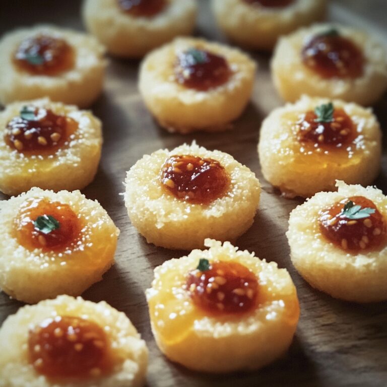 Spicy Thumbprint Appetizers Recipe