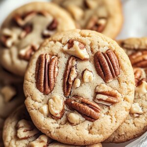 Crunchy Butter Pecan Cookies Recipe