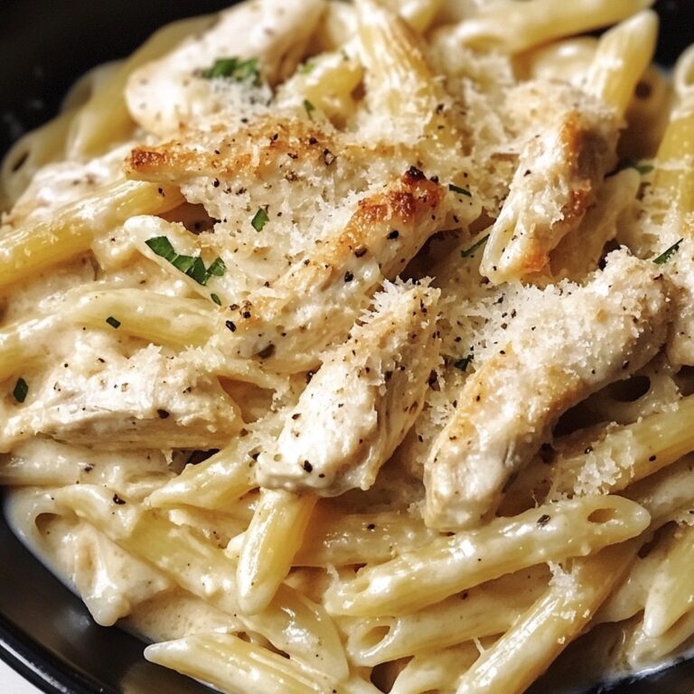 Hearty Crockpot Garlic Parmesan Chicken Pasta Recipe